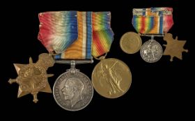 WW1 Trio of Medals 1914-15 Star British War Medal & Victory Medal. All awarded to 217084 R FORRESTER