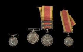 Victorian Military Interest Two Medals to include Second China War Medal with Pekin 1860 & Taku