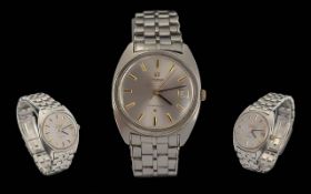 Omega Constellation Gents Stainless steel Wrist Watch - Circa Late 1960's. Ref No ST168017.