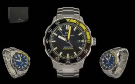 IWC Aquatimer IW356802 Gents Wristwatch, Black Dial, Automatic Movement, With Box And Paperwork,