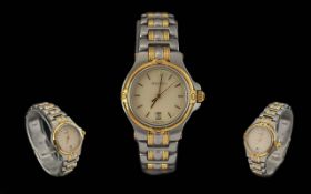 Gucci Ladies Gold Tone and Steel Deluxe Quartz Watch.