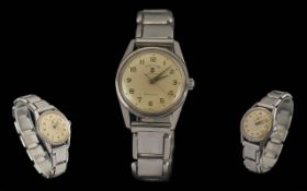 Favre - Leuba Geneve ' Sea King ' Mechanical Stainless Steel Watch.