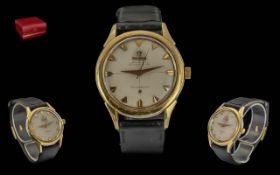 Omega Constellation Gent's Gold on Steel Automatic Chronometer Wrist Watch,