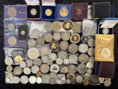 A Collection of Coins, to include 15 x £5 coins, Festival of Britain, collector's coins,