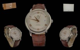 Omega Deville Gents Steel Cased Co-Axil