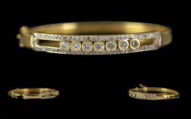 Ladies Pleasing Quality 18ct Gold Diamon