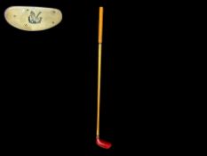Collectible Gleneagles Wooden Shafted Pu