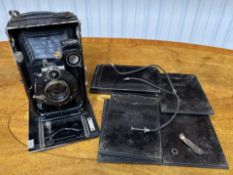 Aldis Anastigmat Antique Folding Camera,