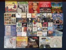 Box Containing a Quantity of CDs and Alb