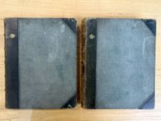 Two Quarter Bound Leather Books, Animal