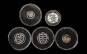 Small Collection of Gold & Silver Coins,