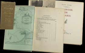 Freya Stark 1st edition 1940 - A Winter in Arabia, containing many fine photographic images of