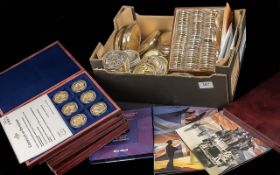 Large Collection of Modern Commemorative Coins, to include Royal coins,