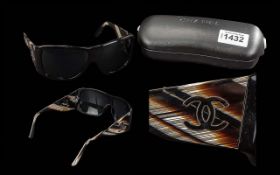 Pair of Vintage Ladies Chanel Sunglasses, serial number 5079 c820787 59010 130.