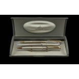 Collection of ( 3 ) Parker Quality Ballpoint Pens ( Boxed )