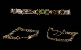 Ladies 9ct Gold Pleasing Hearts Design S