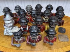 Cast Iron Antique Coin Money Banks, a go