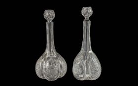 A Fine Pair of Thomas Webb and sons Stou