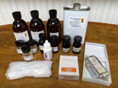 Box of Microscope Accessories, includes