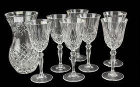 Small Collection of Thomas Webb Crystal,