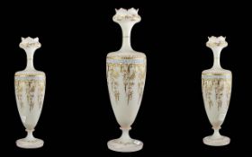 A Fine Quality Antique French Opaline Va