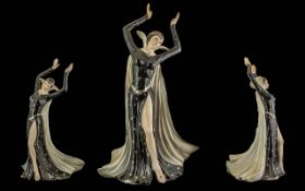 Wedgwood Ltd & Numbered Edition Handpainted Figure - Galaxy Collection, Queen Of The Night. This