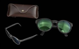 Ralph Lauren Polo Sunglasses, Wimbledon Special Edition, PH4101, with grey semi-transparent frame