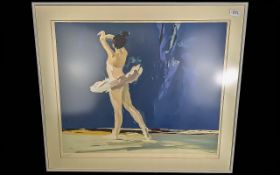Two Ballerina Prints, both pencil signed