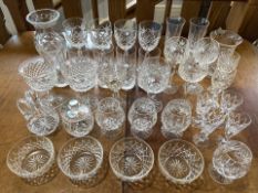 Collection of 40 Pieces of Glass, to inc