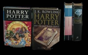 Two Harry Potter First Edition Books, co