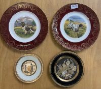 Small Collection of Cabinet Plates, comp