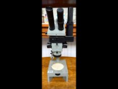 Vintage Soviet Era MBS-10 Stereo Microscope, manufactured by Lomo in th USSR.