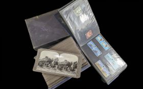 World War I - Official Series - Antique Great War Volumes of Stereoscopic Cards, published by
