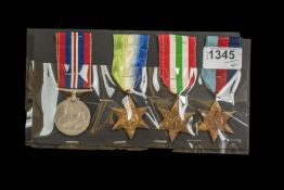 Medals of Local Interest - A group consisting of a Defence Medal, the Atlantic Star with Bar