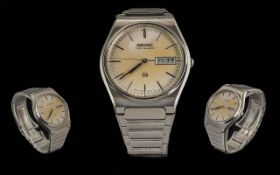 Seiko Twin Quartz Gents Stainless Steel