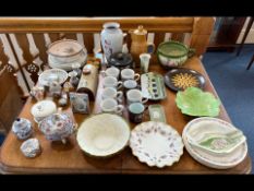 Three Boxes of Pottery & Porcelain, to i