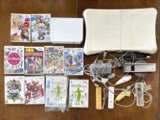 Vintage Nintendo Wii with games, Wii Fit