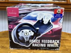 Guillemot Force Feedback Racing Wheel, b