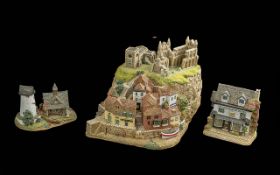 Lilliput Lane Limited Editions - comprising 'Whitby Harbour' L3272, 'The Miller & the Mariner'