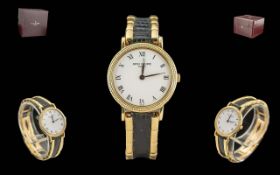 Patek Philippe Geneve Ladies 18ct Gold Quartz Wrist Watch. A Highly Desirable Ladies Calatrava