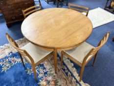 G Plan Fresco Circular Extending Table,