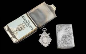 Small Bag of Collectables. Includes 925 Silver Match Stick Holder with Old Match sticks + Silver 925
