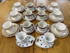 Box of Assorted Tea Sets, to include Roy