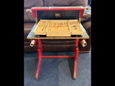 Junior Workbench & Tools, adjustable hei