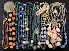 Good Mixed Bag of Costume Jewellery + 925 Sterling Silver Jewellery.