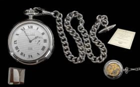 Dreyfuss & Co Limited Edition Pocket Watch and Chain watch 1925 series 1925 number 006. Complete