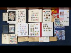 Stamp Interest - Miscellaneous Stamp Assortment, to include two Pelham albums with good China and GB