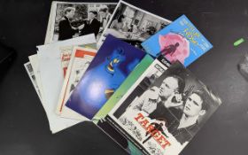 Film Star Autographs - A Nice Collection With Many Famous Names Noted; Autographs On Photos, Pages