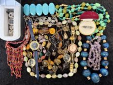 Good Mixed Bag of Costume Jewellery + 925 Sterling Silver Jewellery.