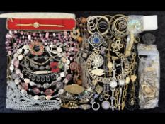 Good Bag of Mixed Costume Jewellery. Needs a Good Sort.